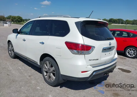 2016 Nissan Pathfinder Platinum из США, поврежденный, VIN 5N1AR2MM0GC633511
